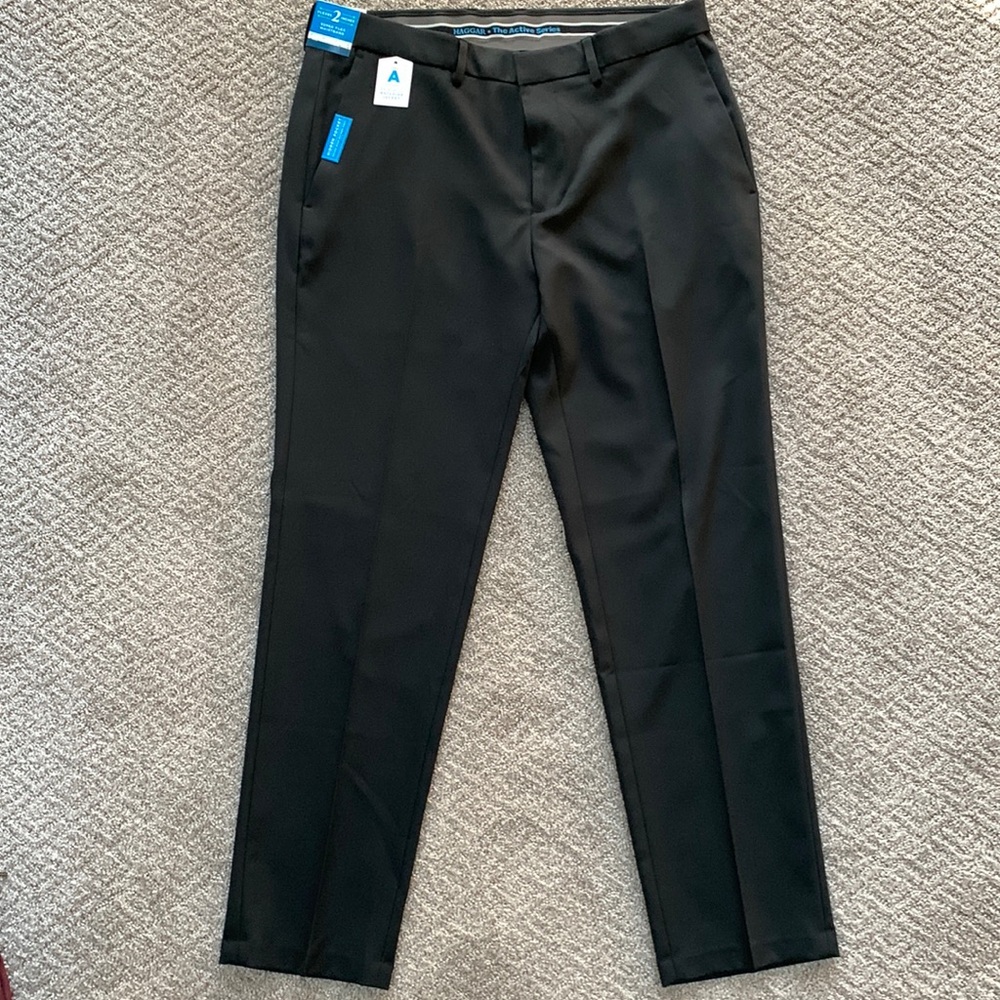 Haggar Active Series Slim Fit Dress Pants Size 34x30